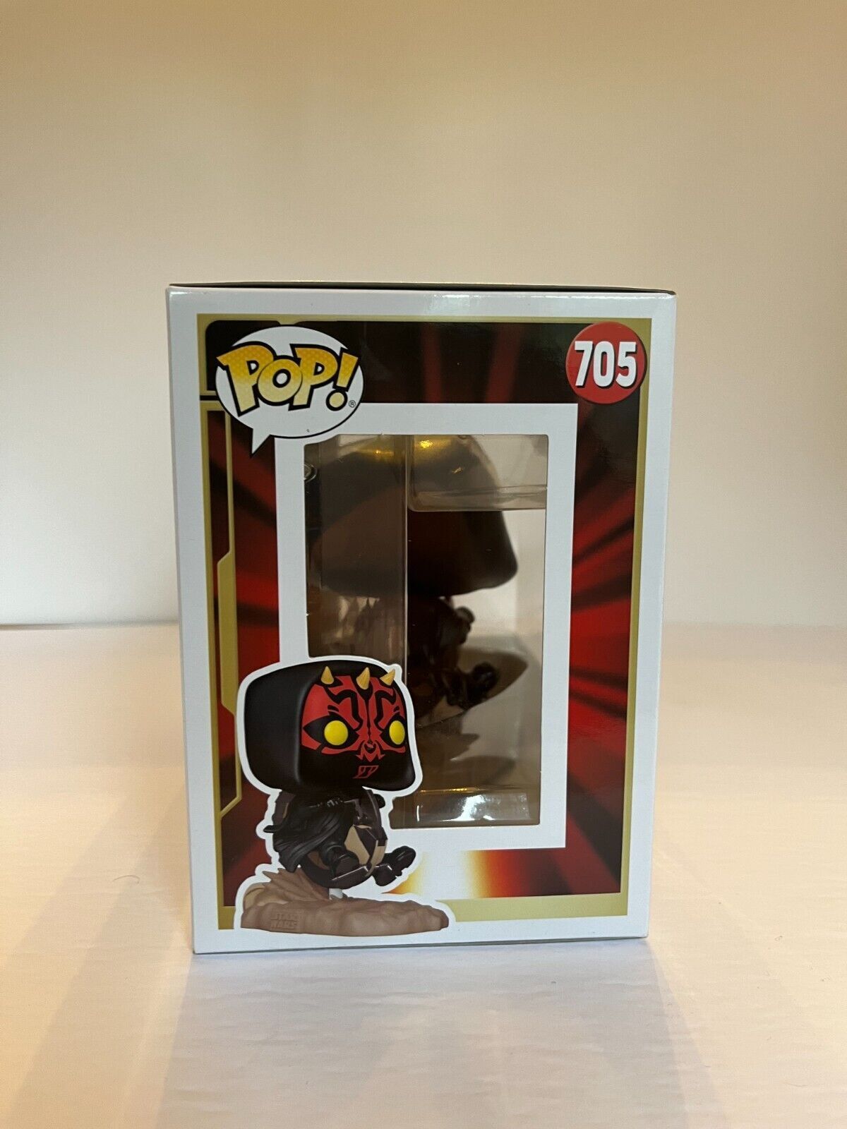 Signed Ray Park autographed Star Wars Darth Maul Funko Pop JSA Cert
