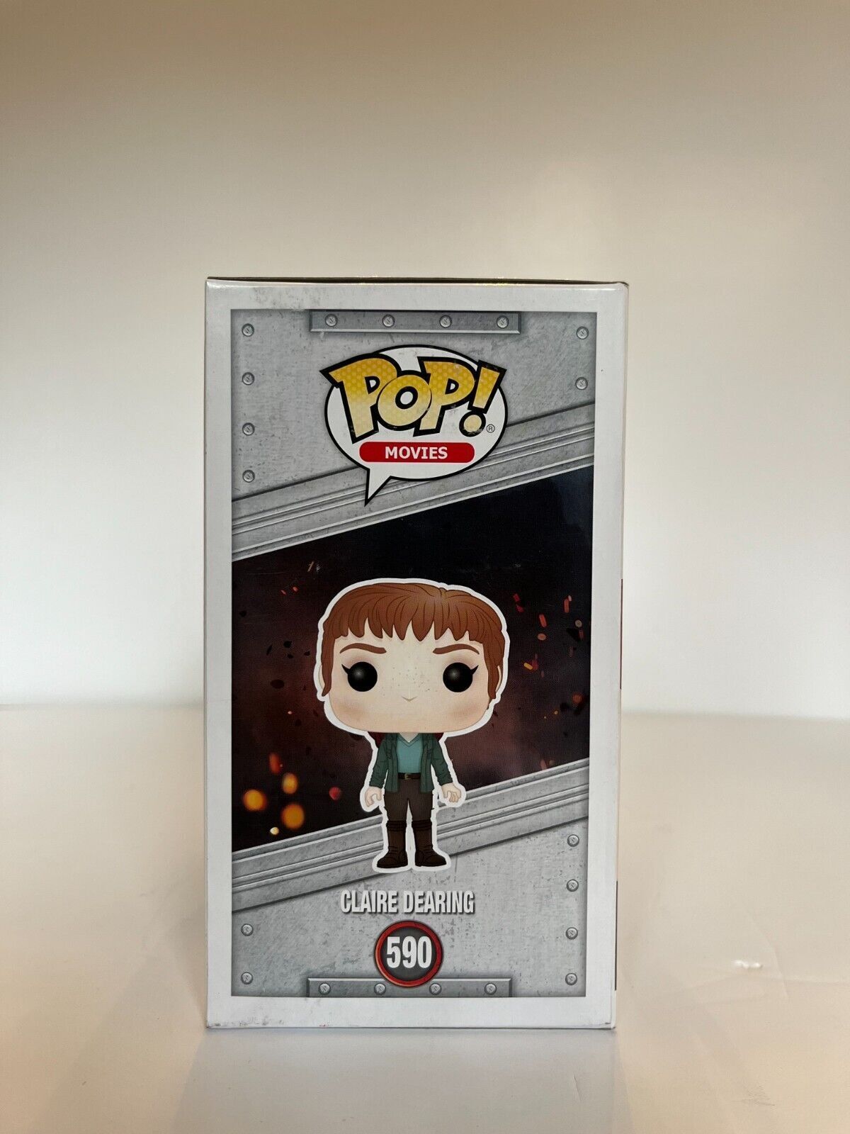 Signed Bryce Dallas Howard autographed Jurassic park Clare Funko Pop JSA Proof 2