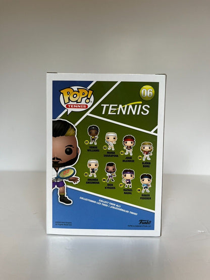 Funko Pop Tennis autographié par Nick Kyrgios, certificat JSA