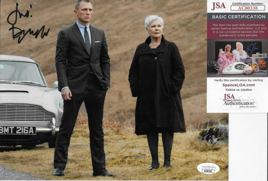 Photo originale autographiée de Judi Dench n° 5 au format 8x10 avec authentification JSA