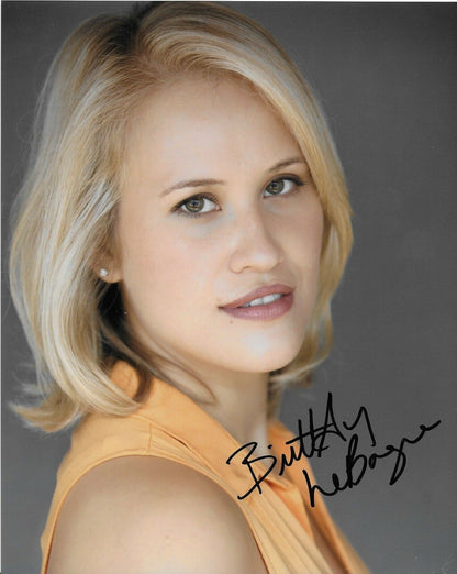 Signed Brittany LeBorgne Actress Mohawk Girls Autographed 8x10 Photo #2 Original