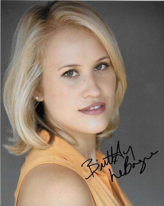 Signed Brittany LeBorgne Actress Mohawk Girls Autographed 8x10 Photo #2 Original