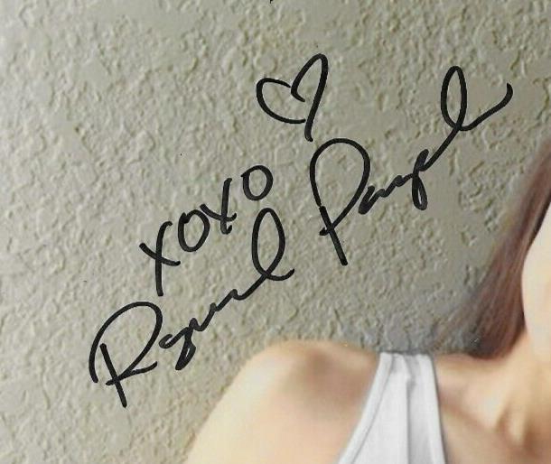 Signed Raquel Pomplun Model Playboy Autographed 8x10 Photo #2 Original