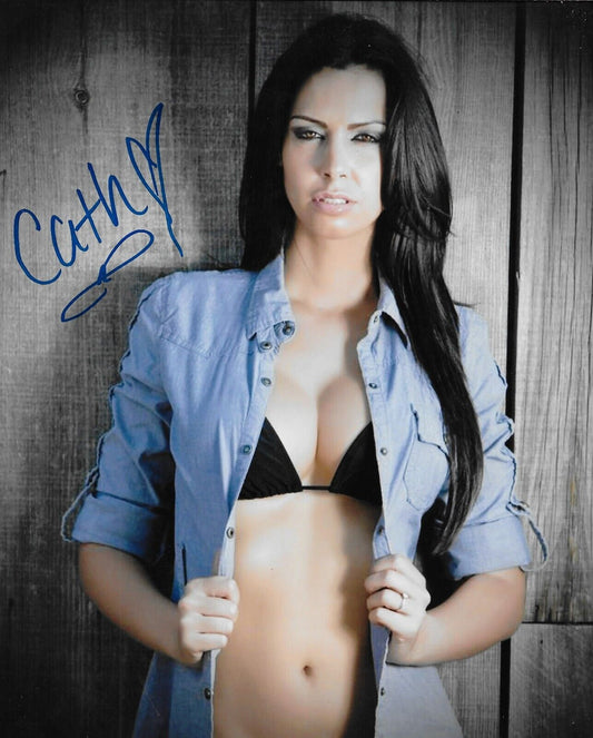 Signed Catherine Marcotte Actress Model Autographed 8x10 Photo #3 Original