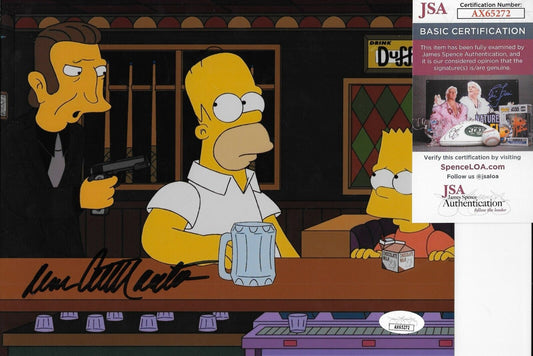 Signed Dan Castellaneta Homer Simpson 8x10 Photo #2 with JSA Authentication
