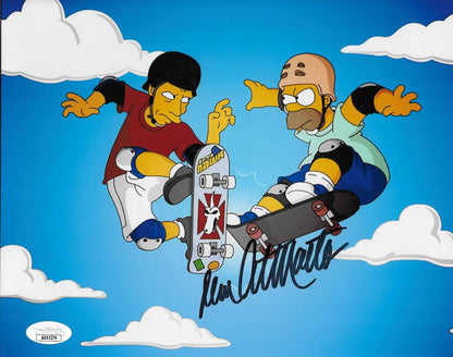 Photo 8x10 signée par Dan Castellaneta, Homer Simpson #3 avec authentification JSA
