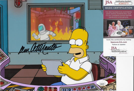 Photo 8x10 signée par Dan Castellaneta, Homer Simpson #4 avec authentification JSA