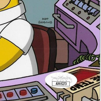 Signed Dan Castellaneta Homer Simpson 8x10 Photo #4 with JSA Authentication