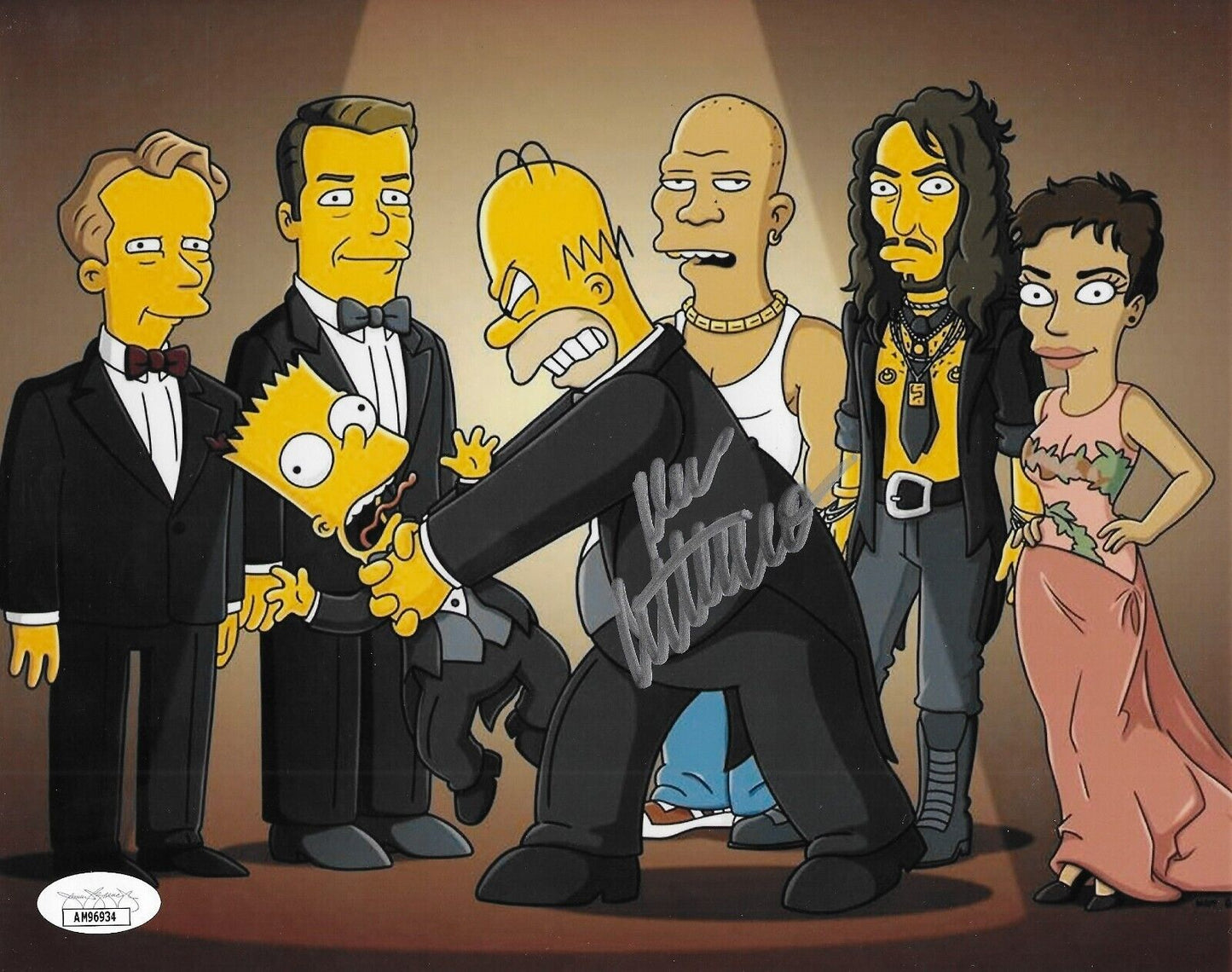 Signed Dan Castellaneta Homer Simpson 8x10 Photo #5 with JSA Authentication