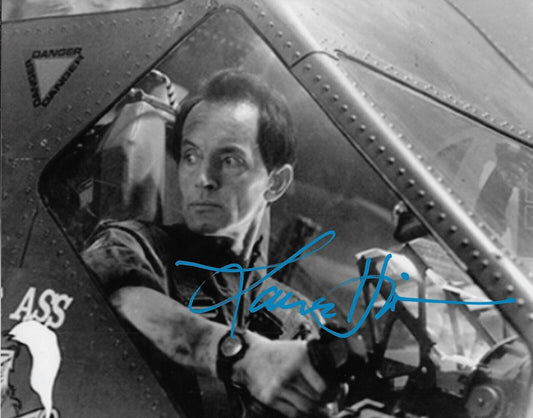 Lance Hendriksen Aliens Autographié Photo 8x10 #1 Original