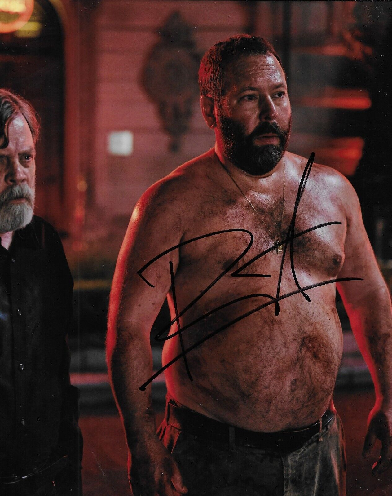 Signed Bert Kreischer Actor Comedian The Machine 8x10 Photo #2 Original