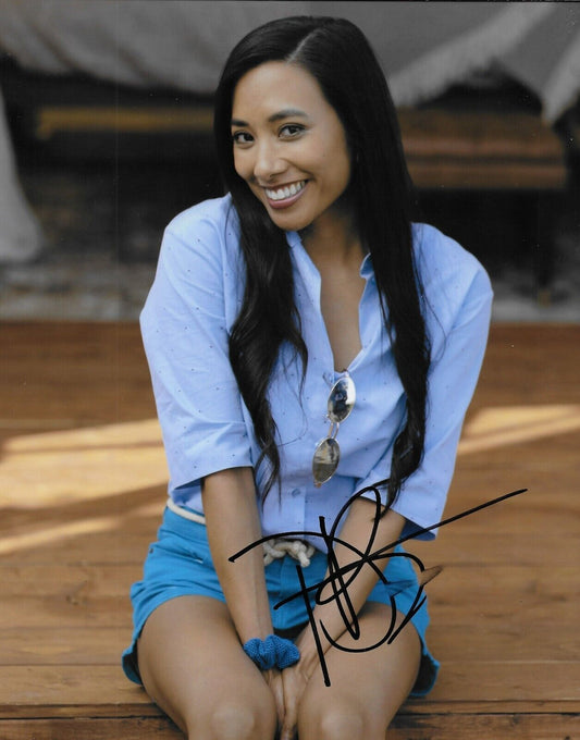 Signed Donna Benedicto Actress Singer 8x10 Photo #2 Original SMALL SMUDGE