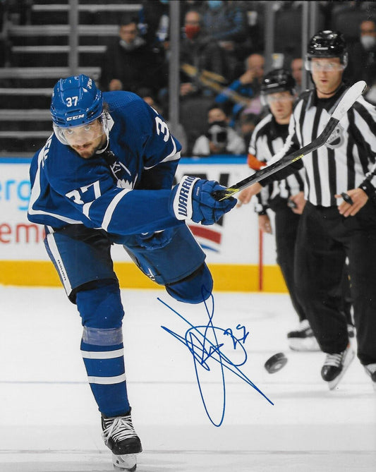 Signed Timothy Liljegren Toronto Maple Leafs Autographed 8x10 Photo #1 Original