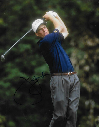 Photo 8x10 autographiée de Jim Furyk PGA Golf #3 originale