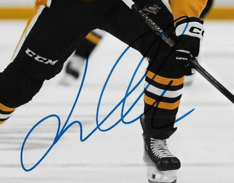 Signed Lars Eller Pittsburgh Penguins Autographed 8x10 Photo #1 Original