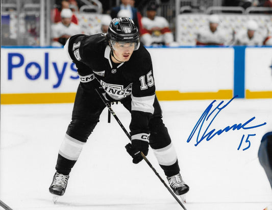Signed Alex Turcotte Los Angeles Kings Autographed 8x10 Photo #1 Original