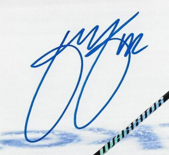 Signed Kasperi Kapanen St. Louis Blues Autographed 8x10 Photo #1 Original