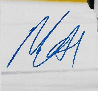 Photo autographiée 8x10 de Ryker Evans, Seattle Kraken, n°2, originale