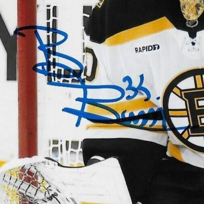 Photo autographiée 8x10 signée Brandon Bussi des Bruins de Boston #4