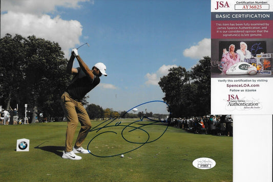 Signed Jason Day PGA Golf Autographed 8x10 Photo #5 with JSA Authentication