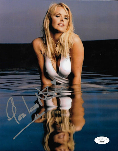 Photo signée Gena Lee Nolin, actrice, mannequin, Baywatch, 8x10, n°1, avec authentification JSA