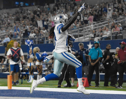 Signed Lucky Whitehead Dallas Cowboys Autographed 8x10 Photo #3 Original