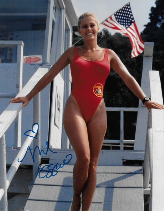 Photo dédicacée 8x10 de l'actrice Nicole Eggert, mannequin de Baywatch, n°7, originale