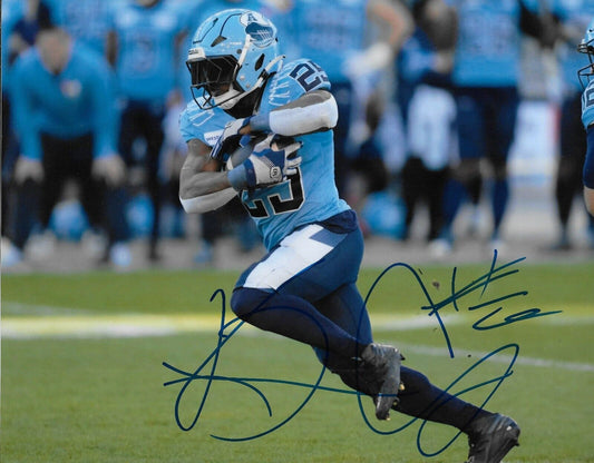 Signed Ka'Deem Carey Toronto Argonauts Autographed 8x10 Photo #1 Original