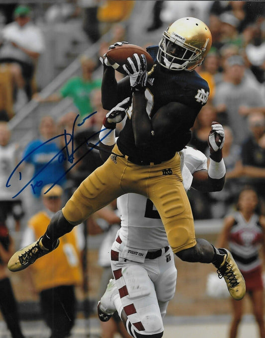 Signed DaVaris Daniels Notre Dame Irish Toronto Argonauts 8x10 Photo #3 Original