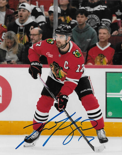 Signed Nick Foligno Chicago Blackhawks Autographed 8x10 Photo #4 Original