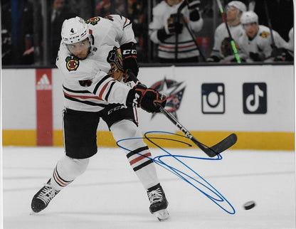 Signed Seth Jones Chicago Blackhawks Autographed 8x10 Photo #1 Original