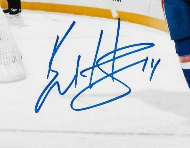 Photo 8x10 autographiée par Bo Horvat des Islanders de New York #2