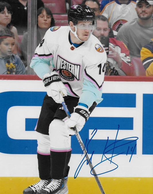 Signed Bo Horvat New York Islanders All Star Autographed 8x10 Photo #4 Original