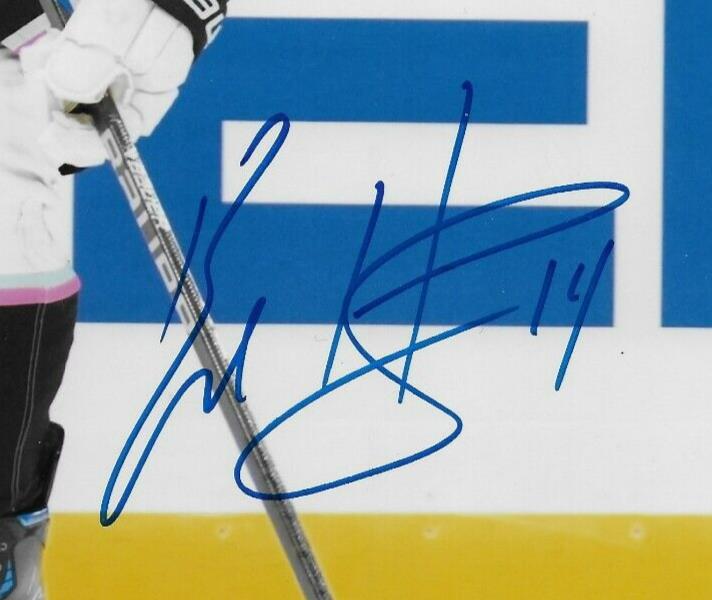 Signed Bo Horvat New York Islanders All Star Autographed 8x10 Photo #4 Original