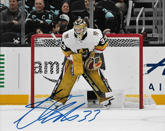 Signed Adin Hill Vegas Golden Knights Autographed 8x10 Photo #1 Original