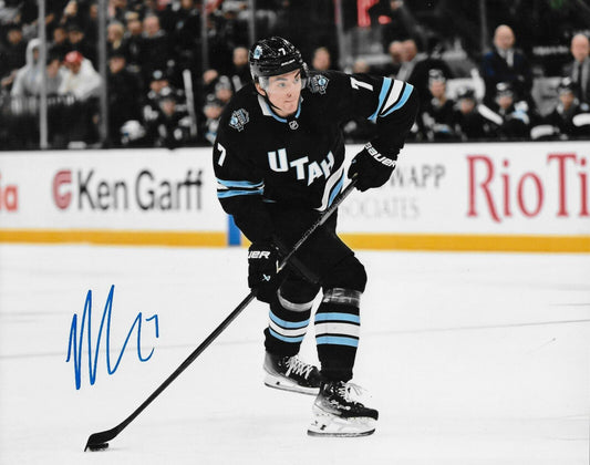 Photo autographiée 8x10 signée Michael Kesselring du Utah Hockey Club #1 Original