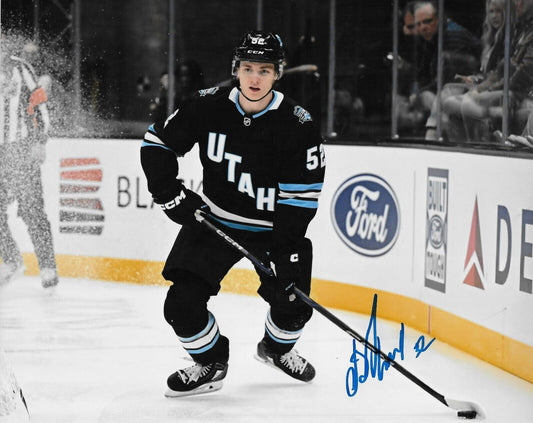Signed Vladislav Kolyachonok Utah Hockey Club Autographed 8x10 Photo #1 Original