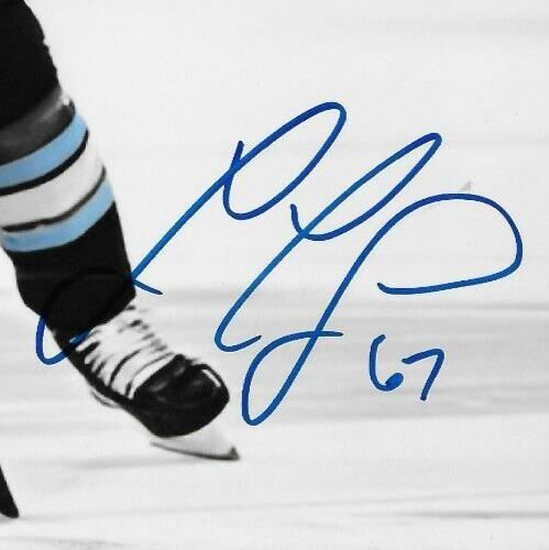 Photo autographiée 8x10 signée Lawson Crouse Utah Hockey Club #1 Original
