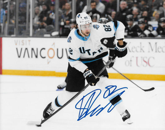 Photo autographiée 8x10 signée Kevin Stenlund du Utah Hockey Club #1