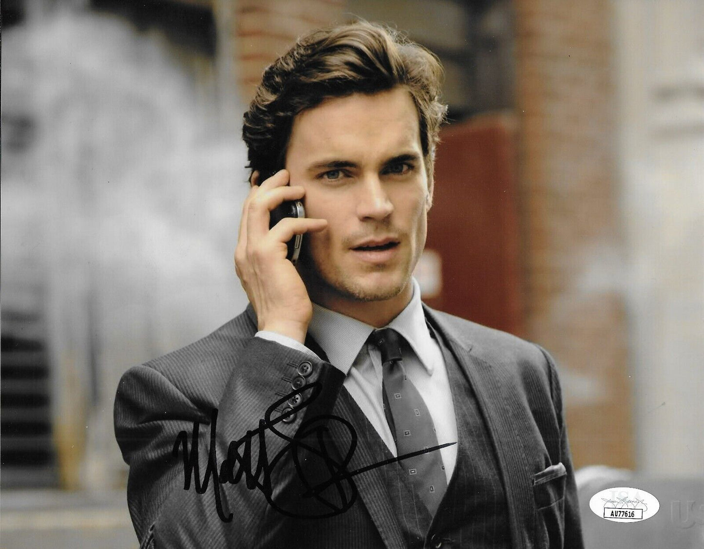 Signed Matt Bomer White Collar Autographed 8x10 Photo #2 with JSA Authentication