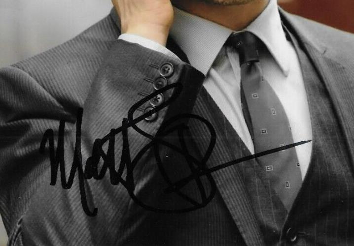 Signed Matt Bomer White Collar Autographed 8x10 Photo #2 with JSA Authentication