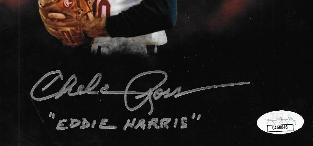 Signed Chelcie Ross Autographed Major League 8x10 Photo #2 w JSA Authentication