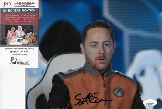 Signed Scott Grimes The Orville Autographed 8x10 Photo #1 w JSA Authentication
