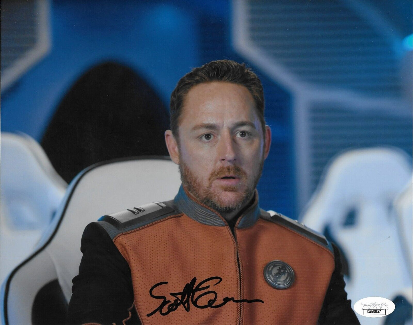 Signed Scott Grimes The Orville Autographed 8x10 Photo #1 w JSA Authentication