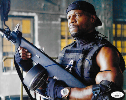 Signed Terry Crews Expendables Autographed 8x10 Photo with JSA Authentication