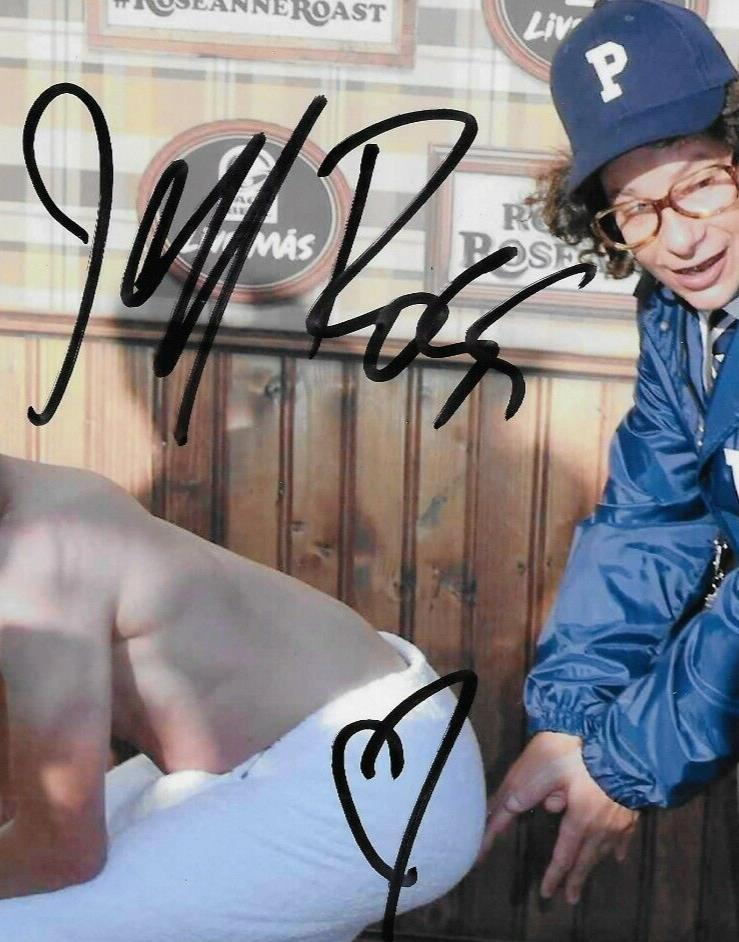 Photo 8x10 autographiée par Jeff Ross Roast Master #4 Original