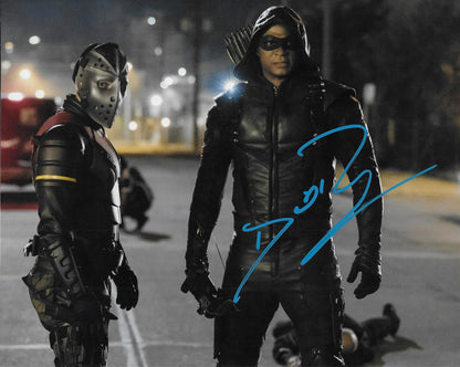 Photo 8x10 autographiée par David Ramsey Arrow n°1 originale