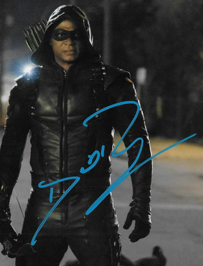 Photo 8x10 autographiée par David Ramsey Arrow n°1 originale