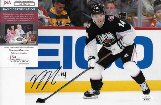 Signed Montreal Canadiens Nick Suzuki 8x10 Photo #8 Original JSA Authentication