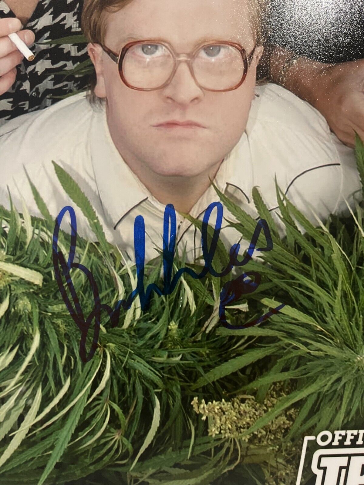 Photo signée Ricky Bubbles Julien Trailer Park Boys Acteur 12x18 JSA